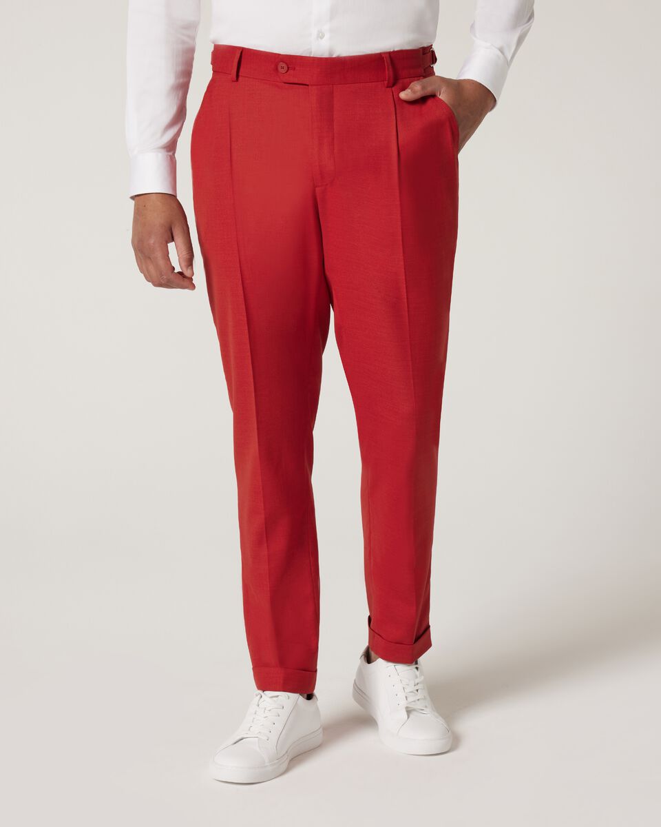 Slim Stretch Fashion Pant With Pleat